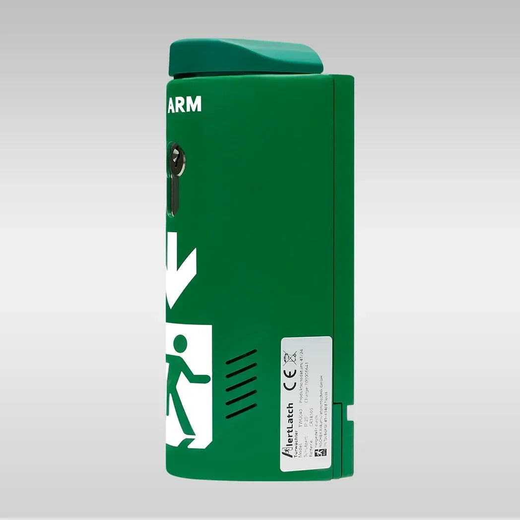 AlertLatch Einhand-Türwächter Basic oval 5er PACK - gleichschließender Zylinder - AlertLatch