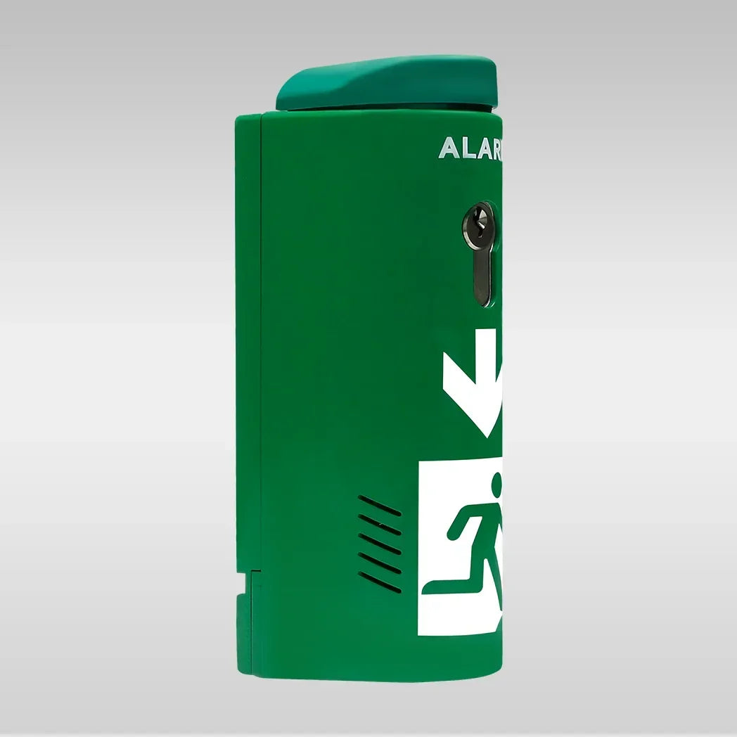 AlertLatch Einhand-Türwächter Basic oval 5er PACK - gleichschließender Zylinder - AlertLatch