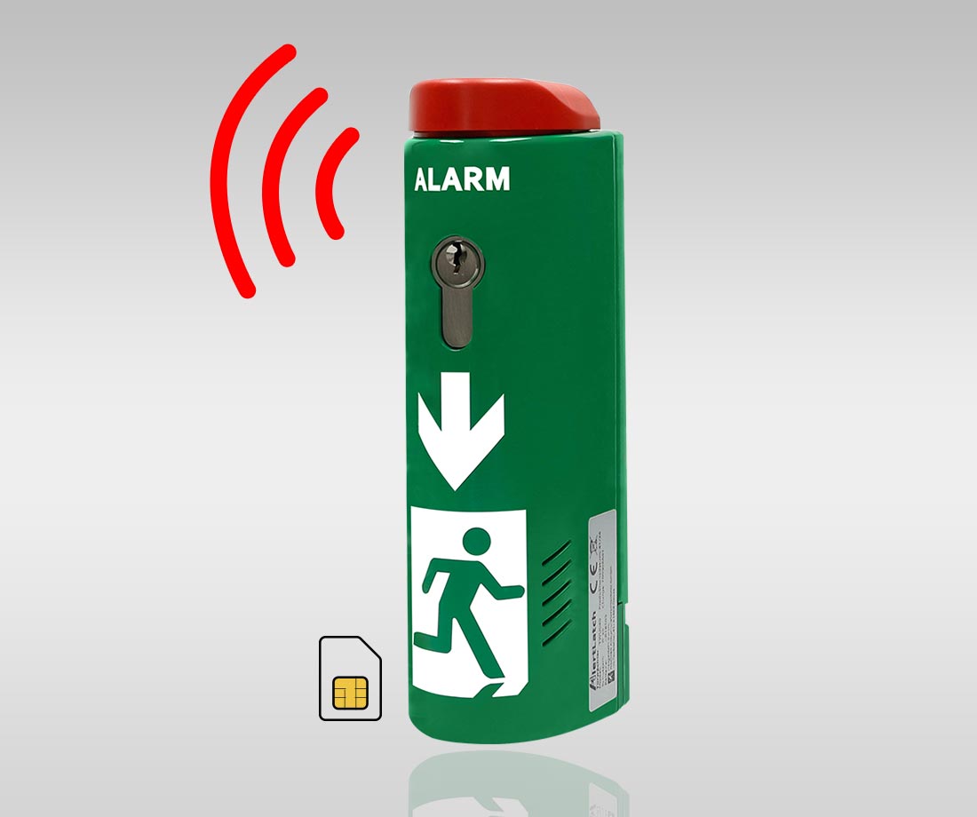 Mobilfunktürwächter mit Voralarm - AlertLatch