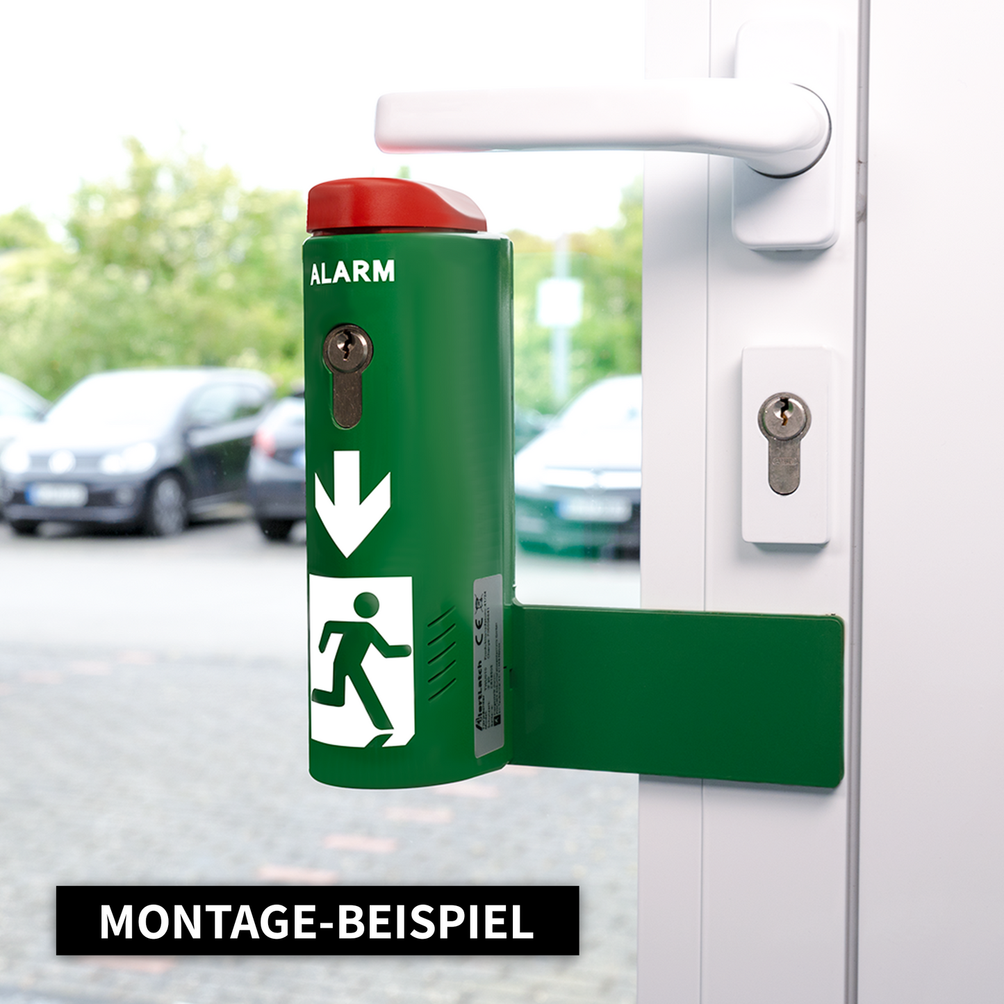 Montageplatte L-Winkel klein für (Glas-) Rahmentüren