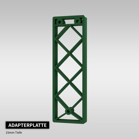 Adapterplatte 15mm Tiefe