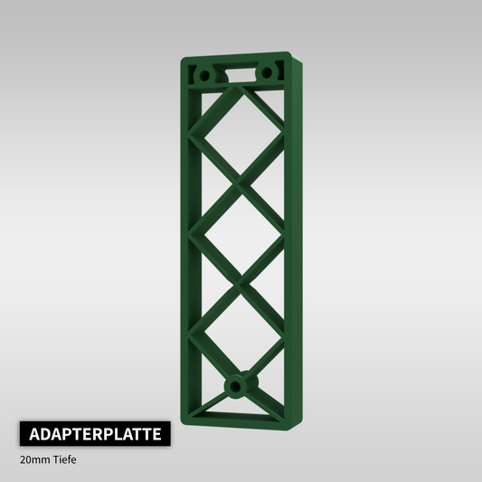 Adapterplatte 20mm Tiefe
