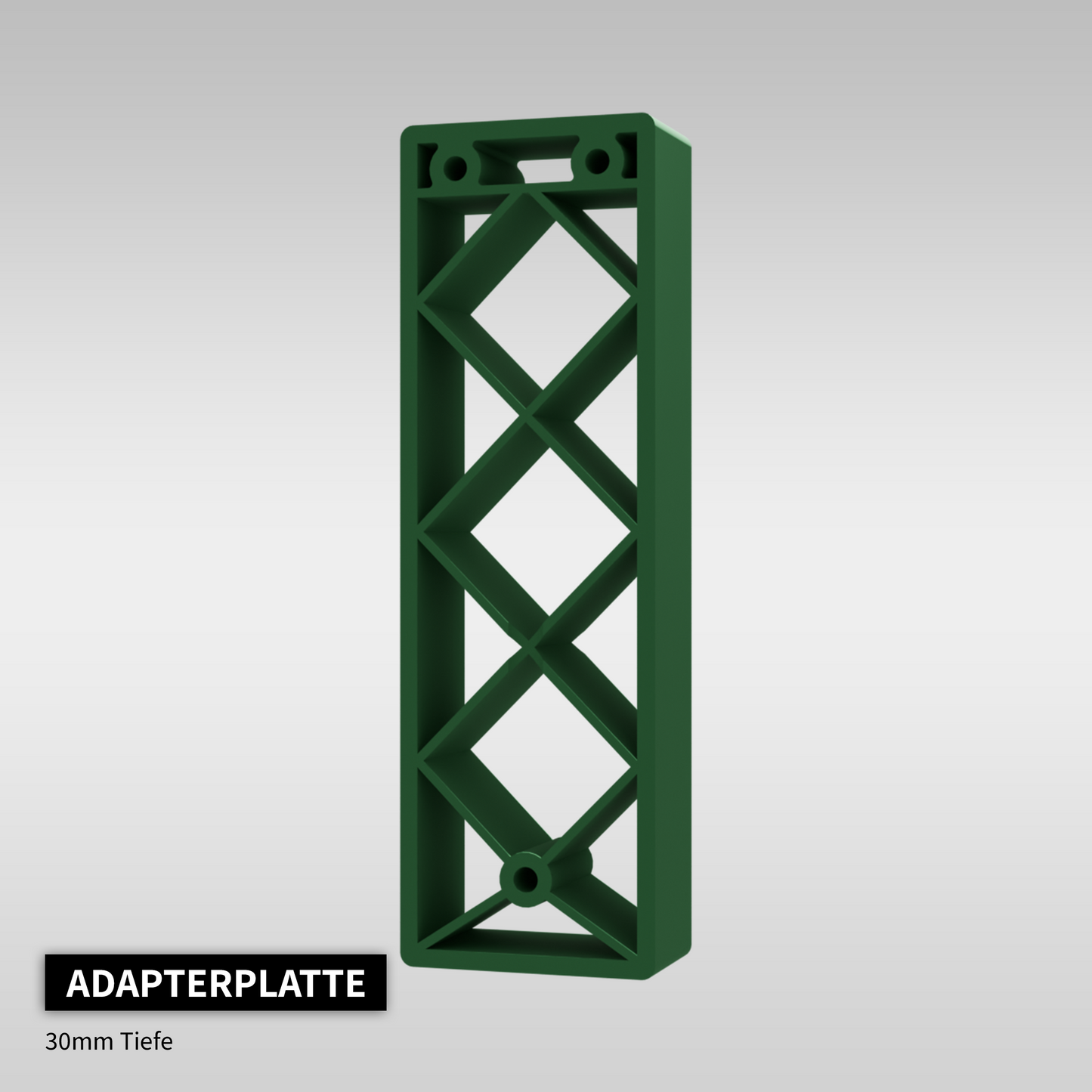 Adapterplatte 30mm Tiefe