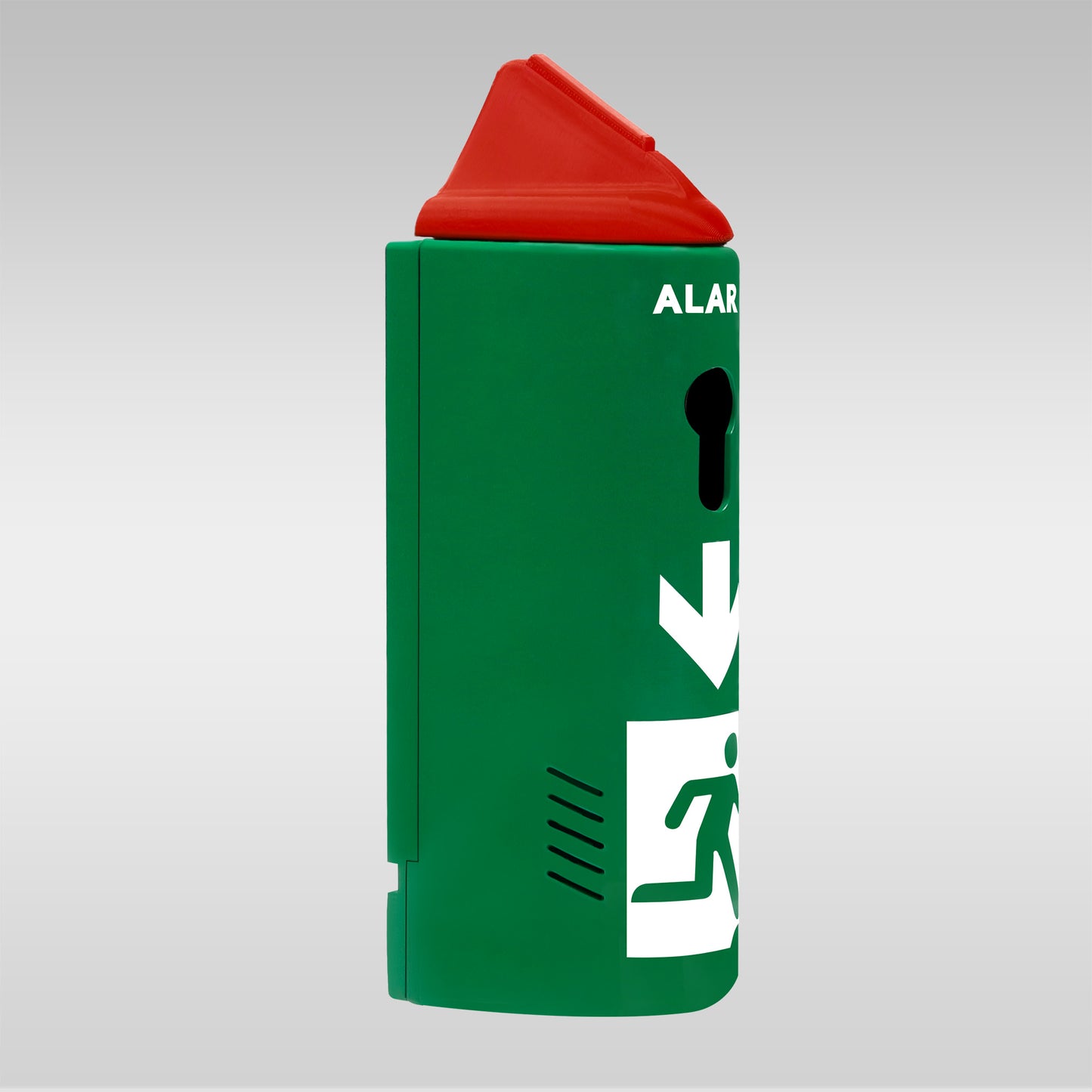 AlertLatch Einhand-Türwächter mit Voralarm für Panikstangen – Ohne Schließzylinder