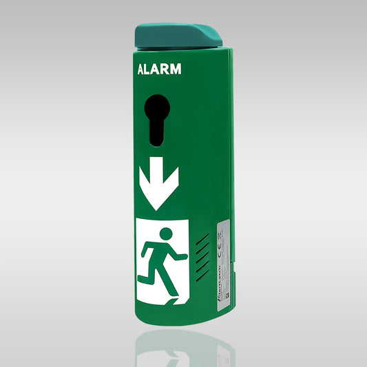 AlertLatch Einhand-Türwächter Basic oval - ohne Schliesszylinder