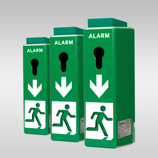 AlertLatch Einhand-Türwächter Basic 3er PACK - ohne Schließzylinder