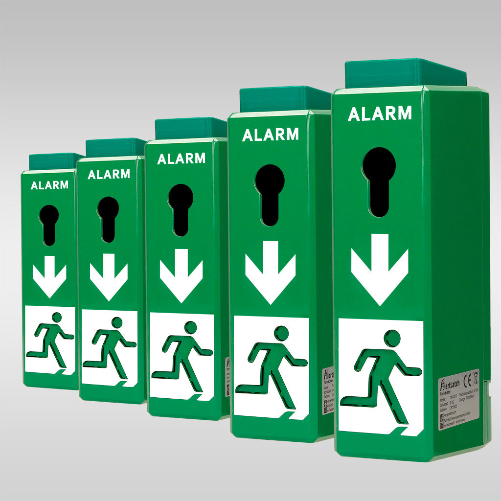 AlertLatch Einhand-Türwächter Basic 5er PACK - ohne Schließzylinder