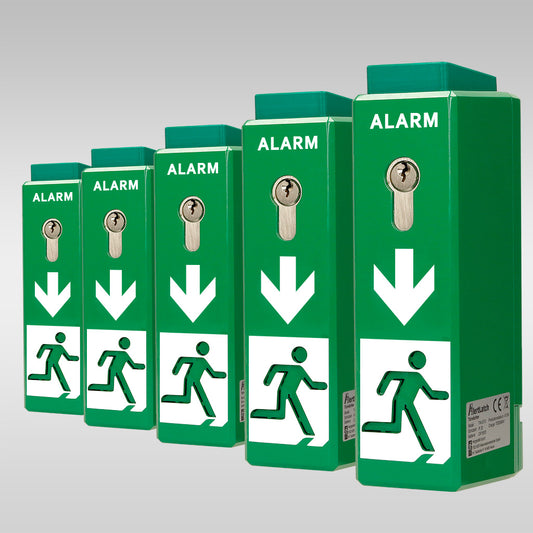 AlertLatch Einhand-Türwächter Basic 5er PACK - Einzelschließzylinder