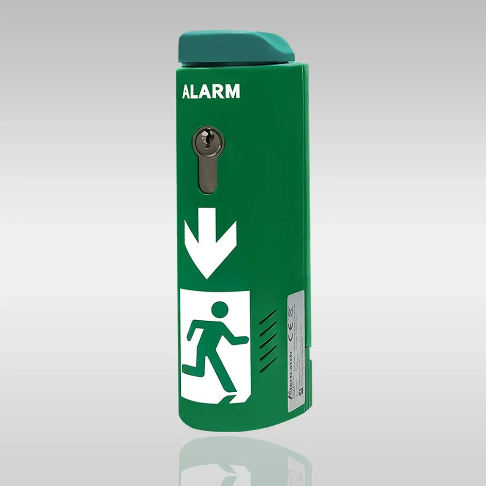 AlertLatch Einhand-Türwächter Basic oval - gleichschließender Zylinder - AlertLatch