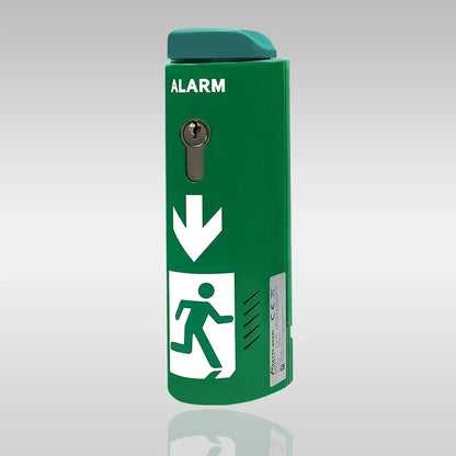 AlertLatch Einhand-Türwächter Basic oval - gleichschließender Zylinder - AlertLatch