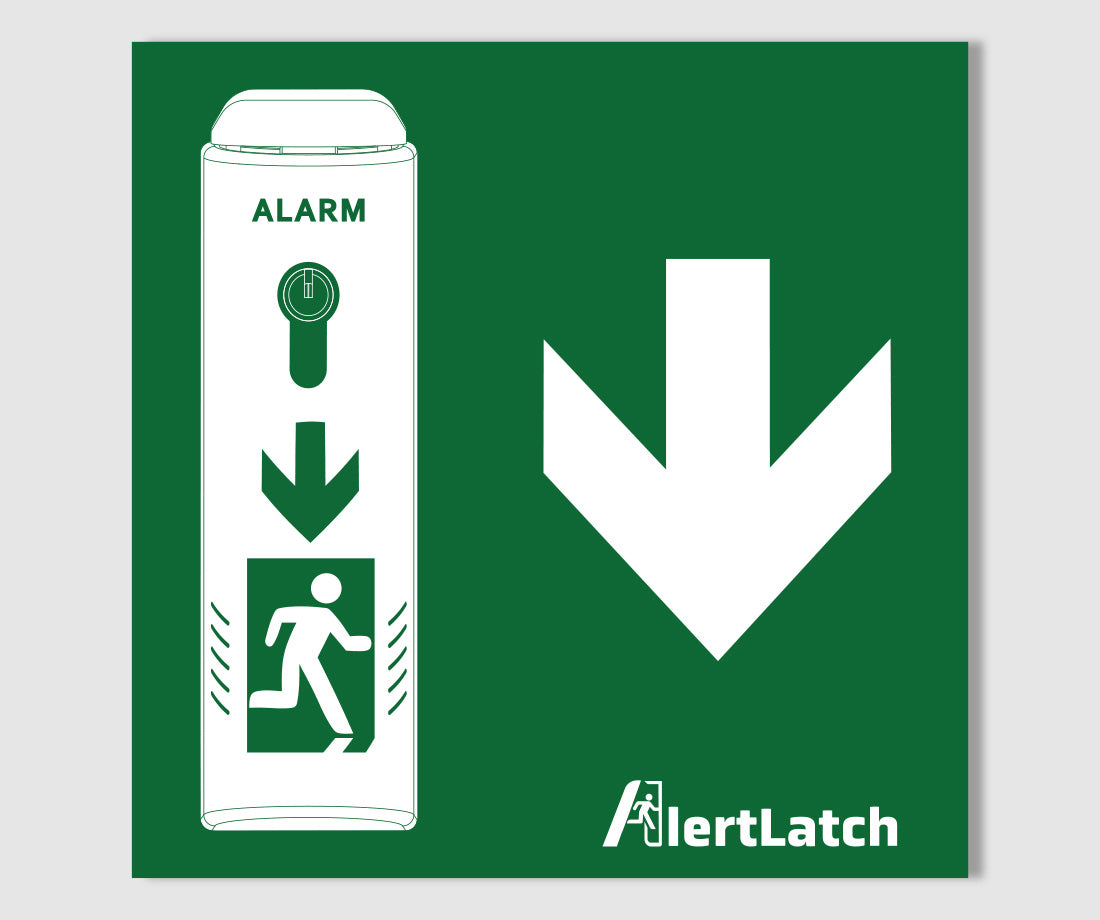 AlertLatch Mobilfunk - Türwächter - gleichschließender Zylinder