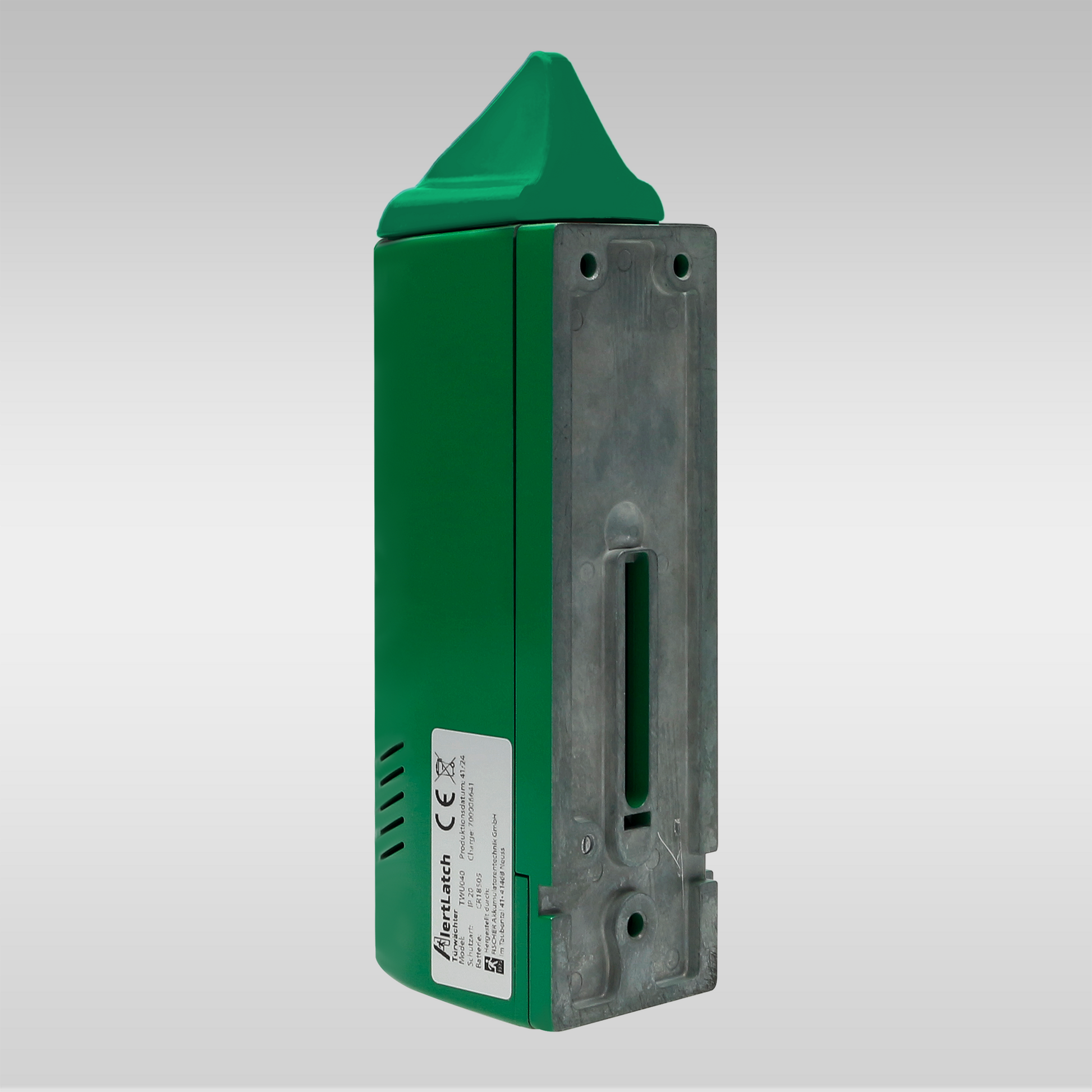 AlertLatch Einhand-Türwächter Basic für Panikstangen – Einzelschließzylinder