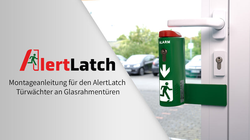 Thumbnail für Montage an (Glas-) Rahmentüren ovaler Türwächter