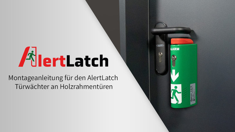 Thumbnail für Montage an Holzrahmentüren ovaler Türwächter